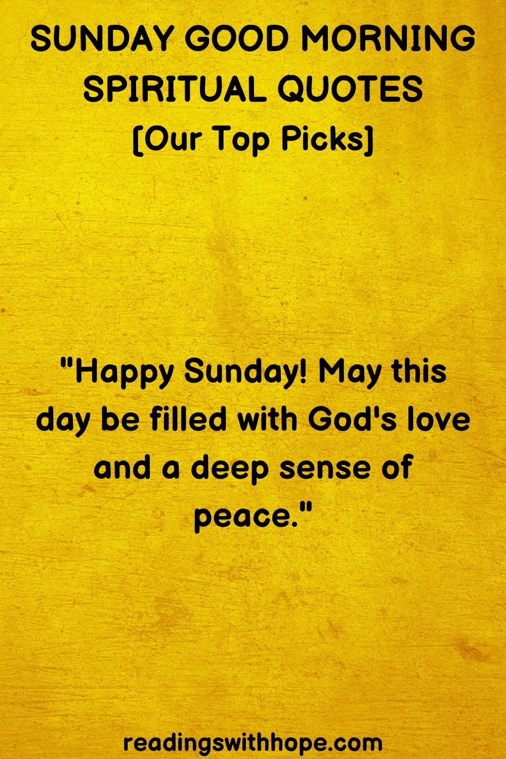 Sunday Good Morning Spiritual Quotes