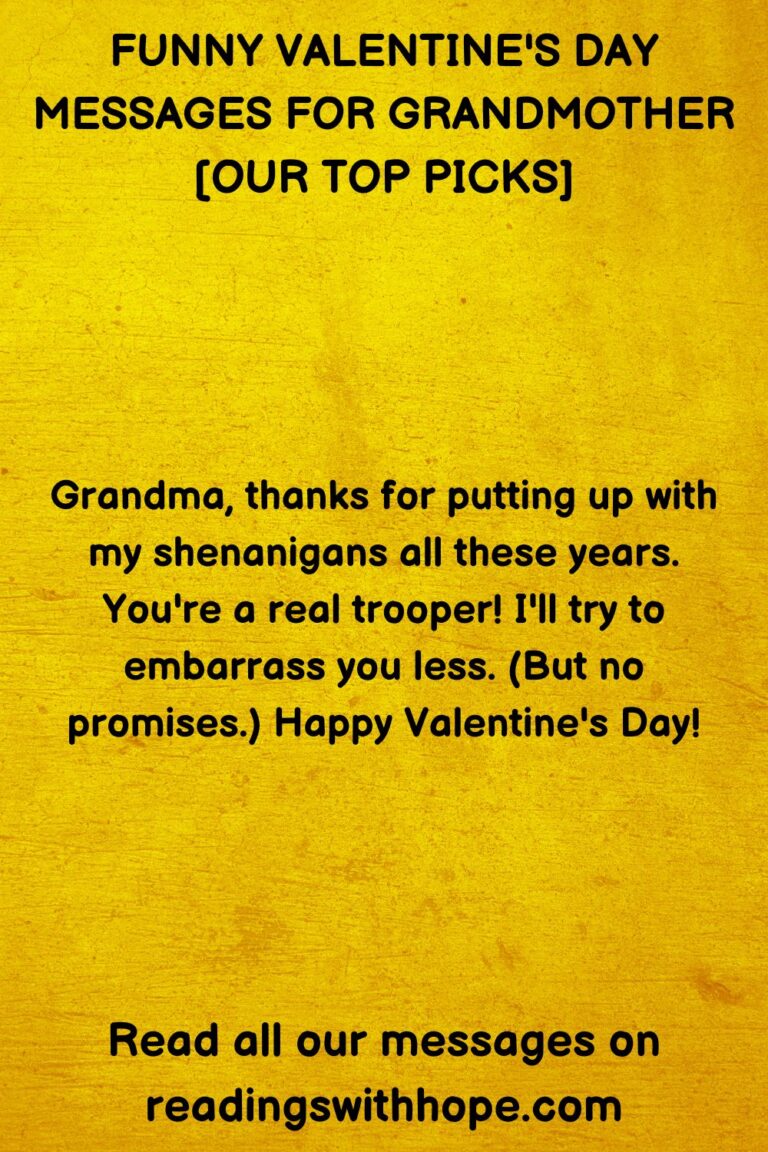 36 Valentine's Day Messages for Grandmother