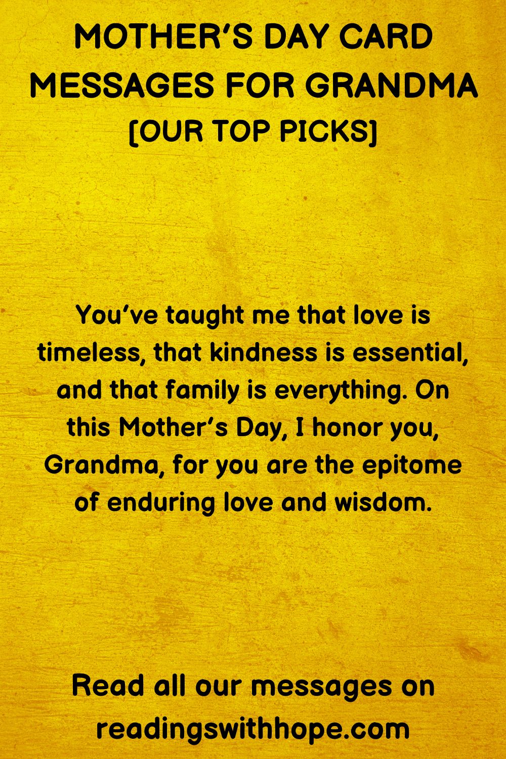 35 Mother's Day Messages for Grandma