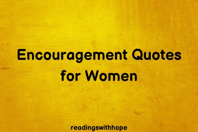 20 Encouragement Quotes for Women