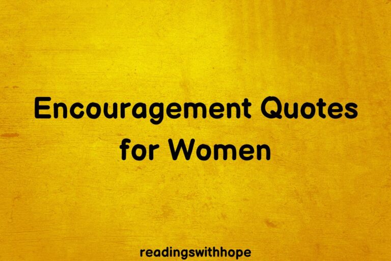 Encouragement Quotes for Women