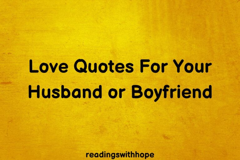70 Love Quotes for Him (Boyfriend or Husband)
