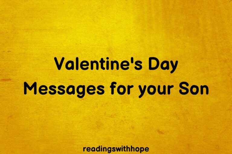 45 Valentine’s Day Messages for Your Son