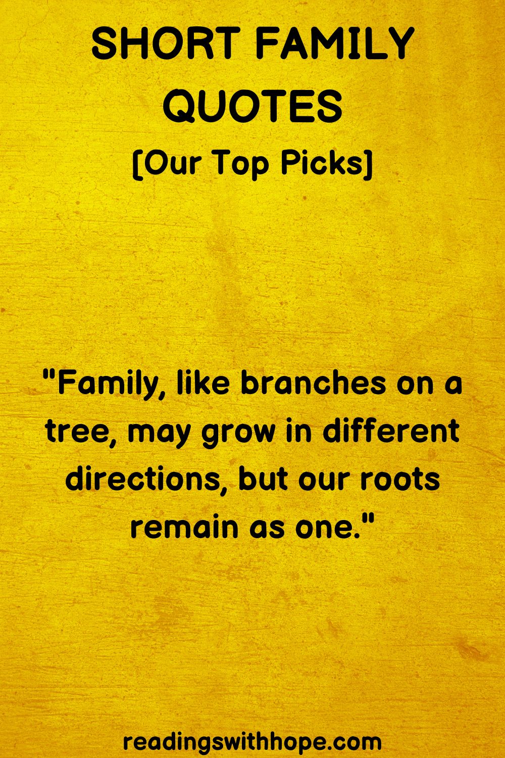 short family quotes