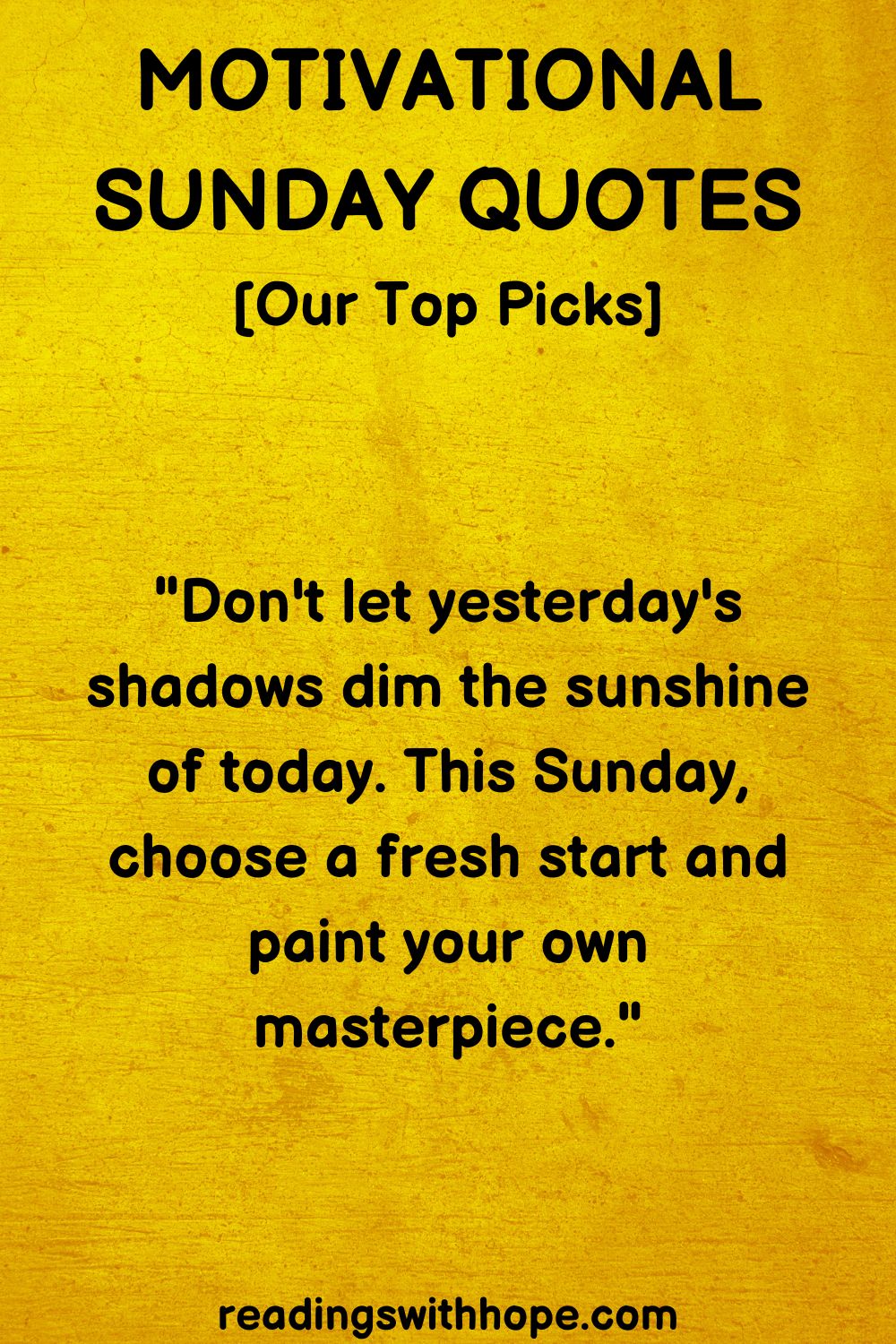 motivational sunday quotes