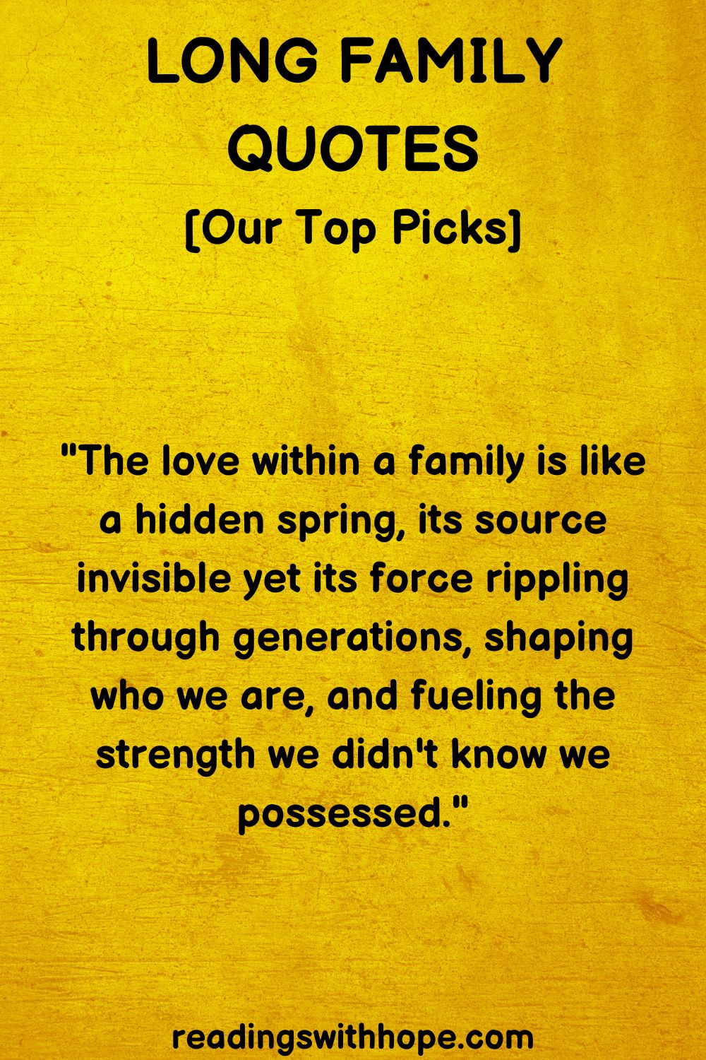 long family quotes