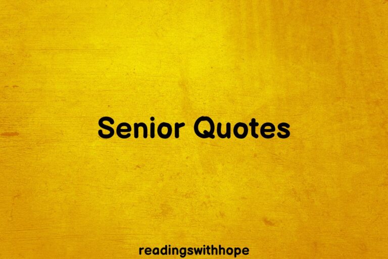 yellow background image with text - Senior Quotes