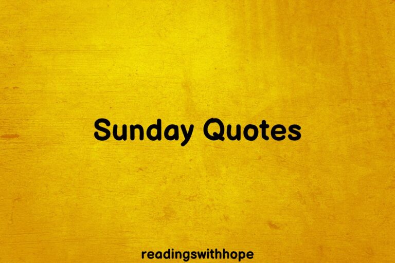 Yellow Featured Image with Text - Sunday Quotes