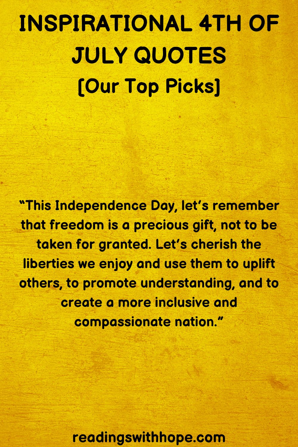 Inspirational 4th of July Quotes