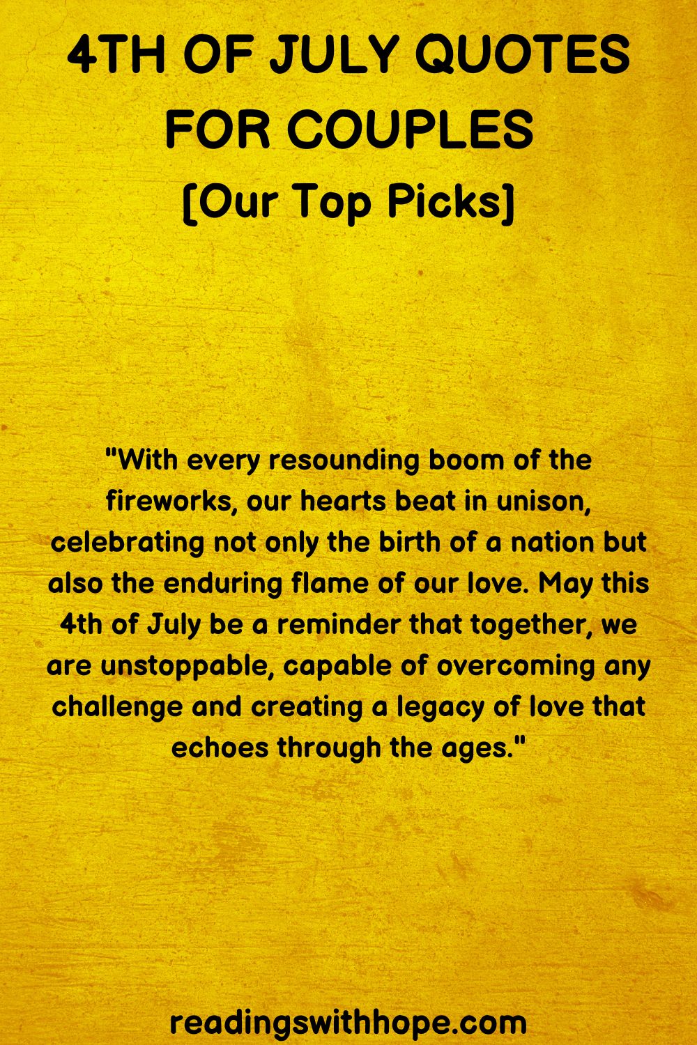 4th of July Quotes For Couples