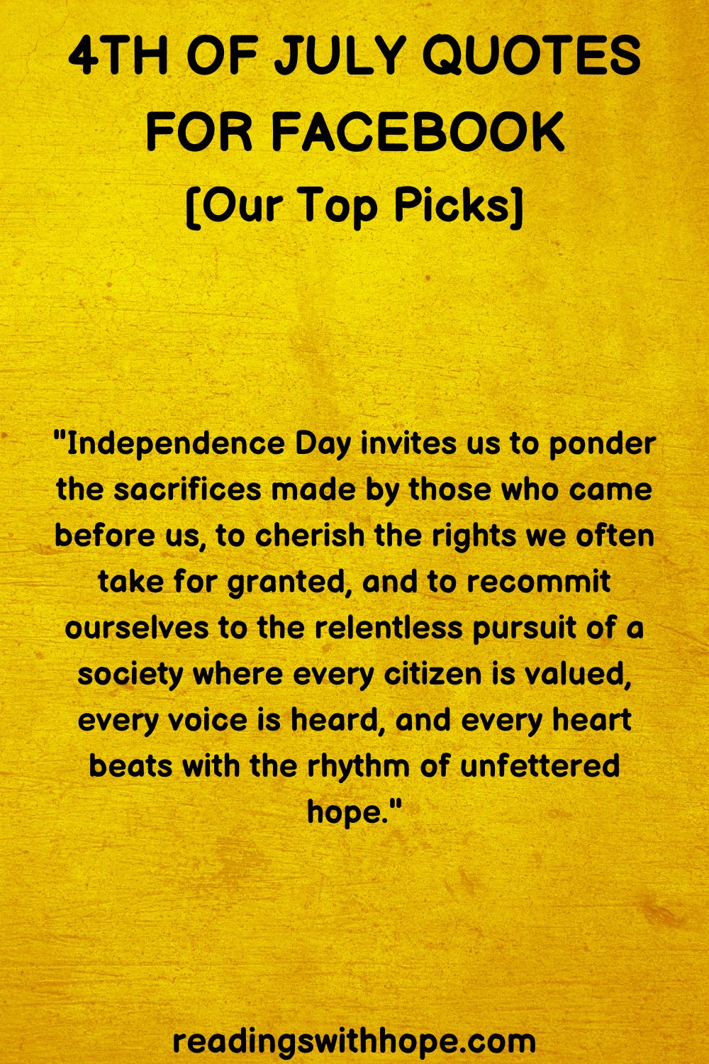 4th of July Quotes For Facebook