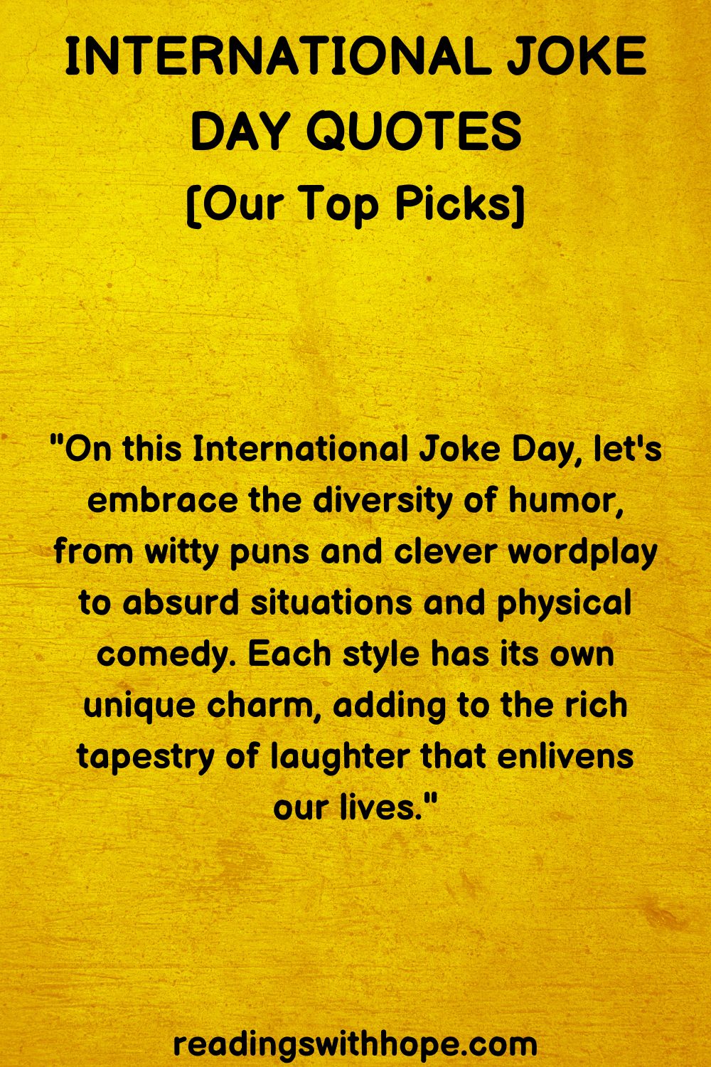 32 International Joke Day 2024 Quotes and Messages