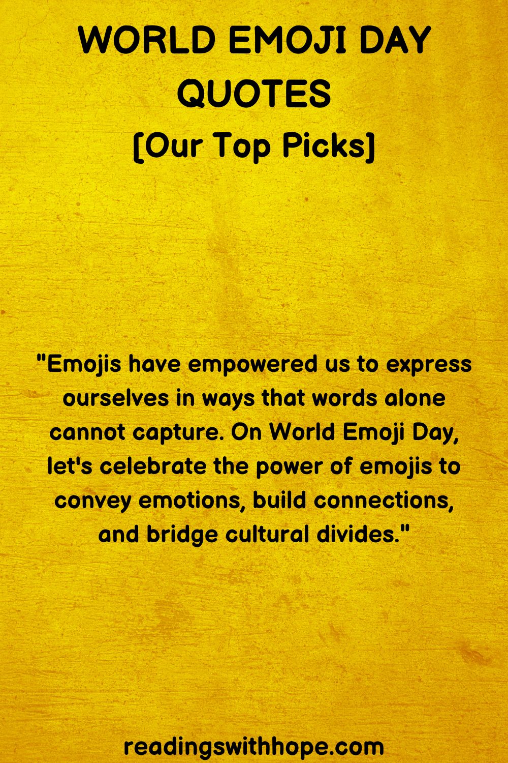 World Emoji Day Quotes