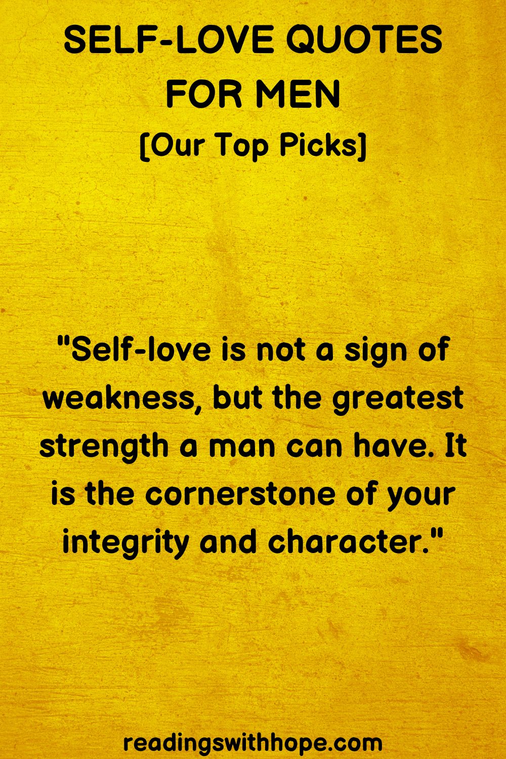 Self Love Quotes For Men