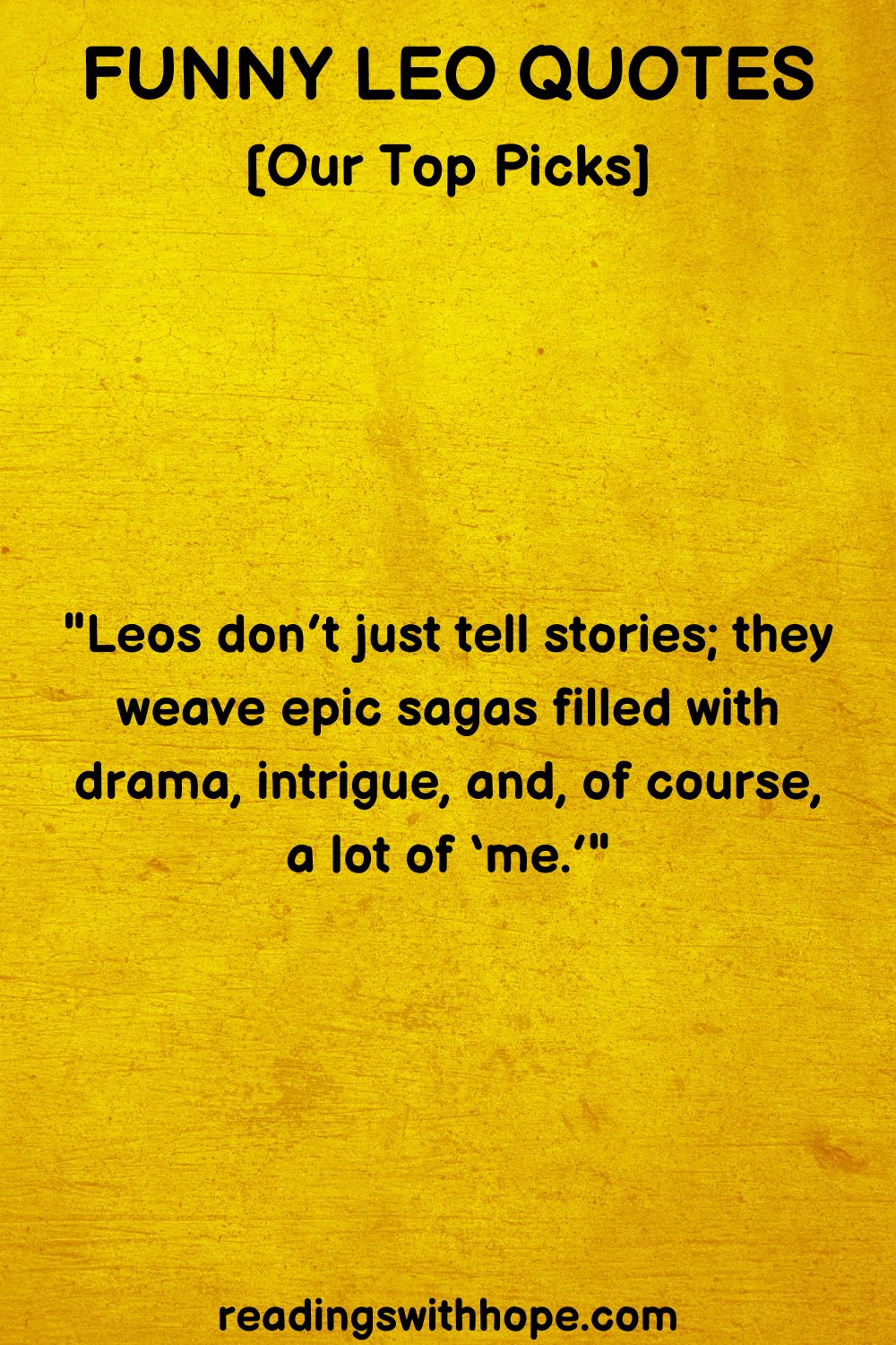 Funny Leo Quotes