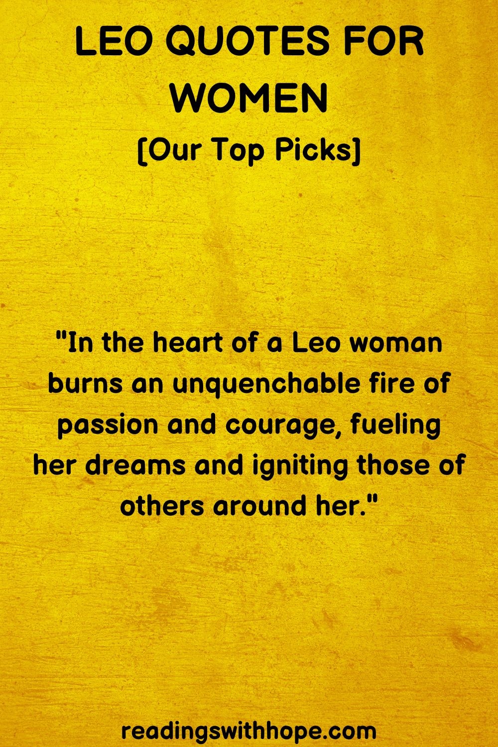 Leo Quotes For Women