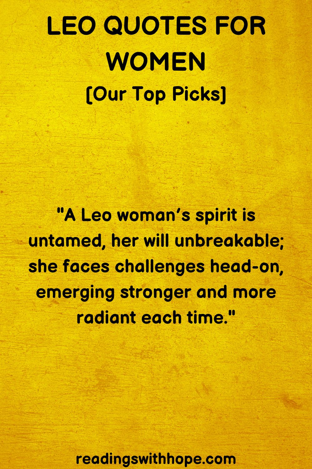 Leo Quotes For Women