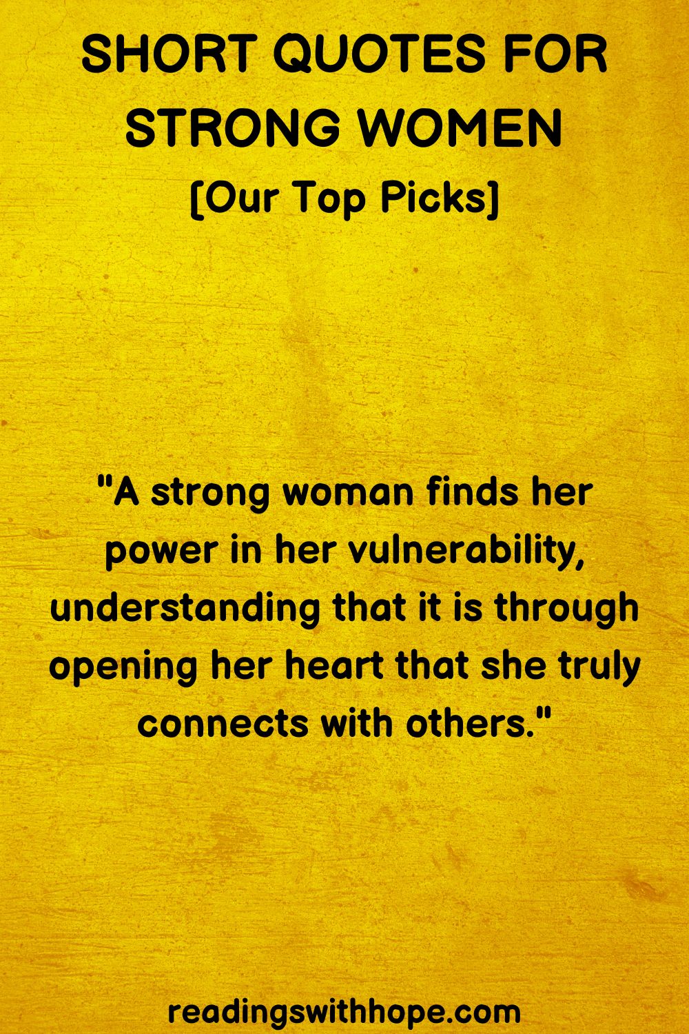 Short Quotes For Strong Women