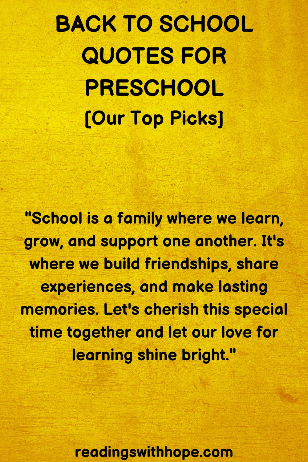 38 Back To School Quotes For Preschool