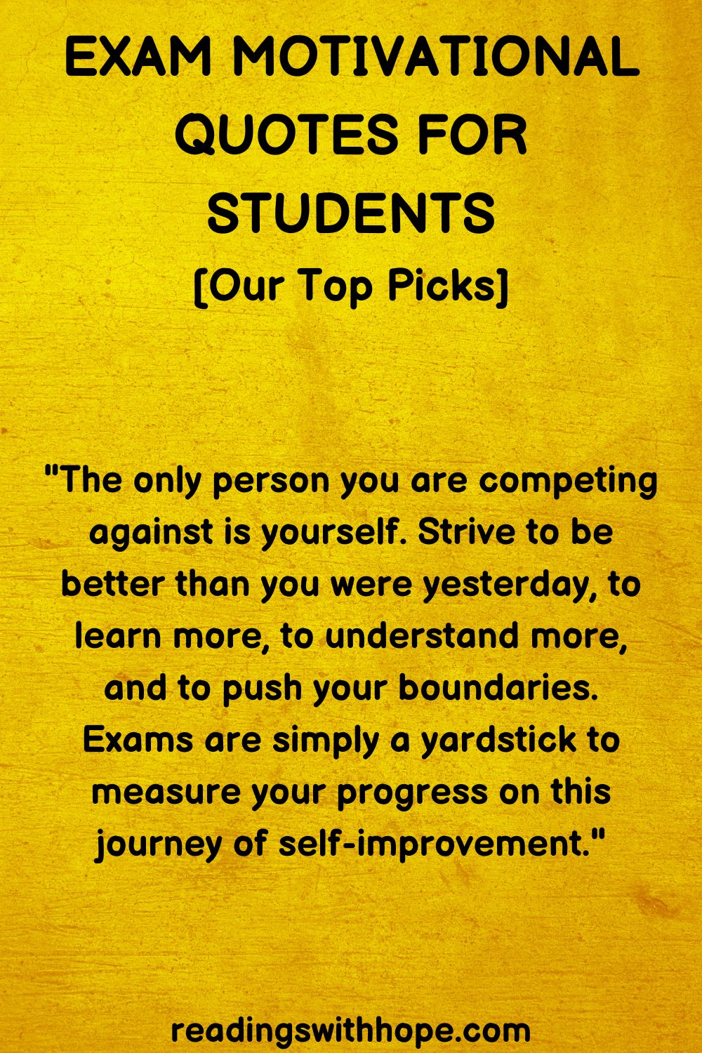 45 Exam Motivational Quotes For Students