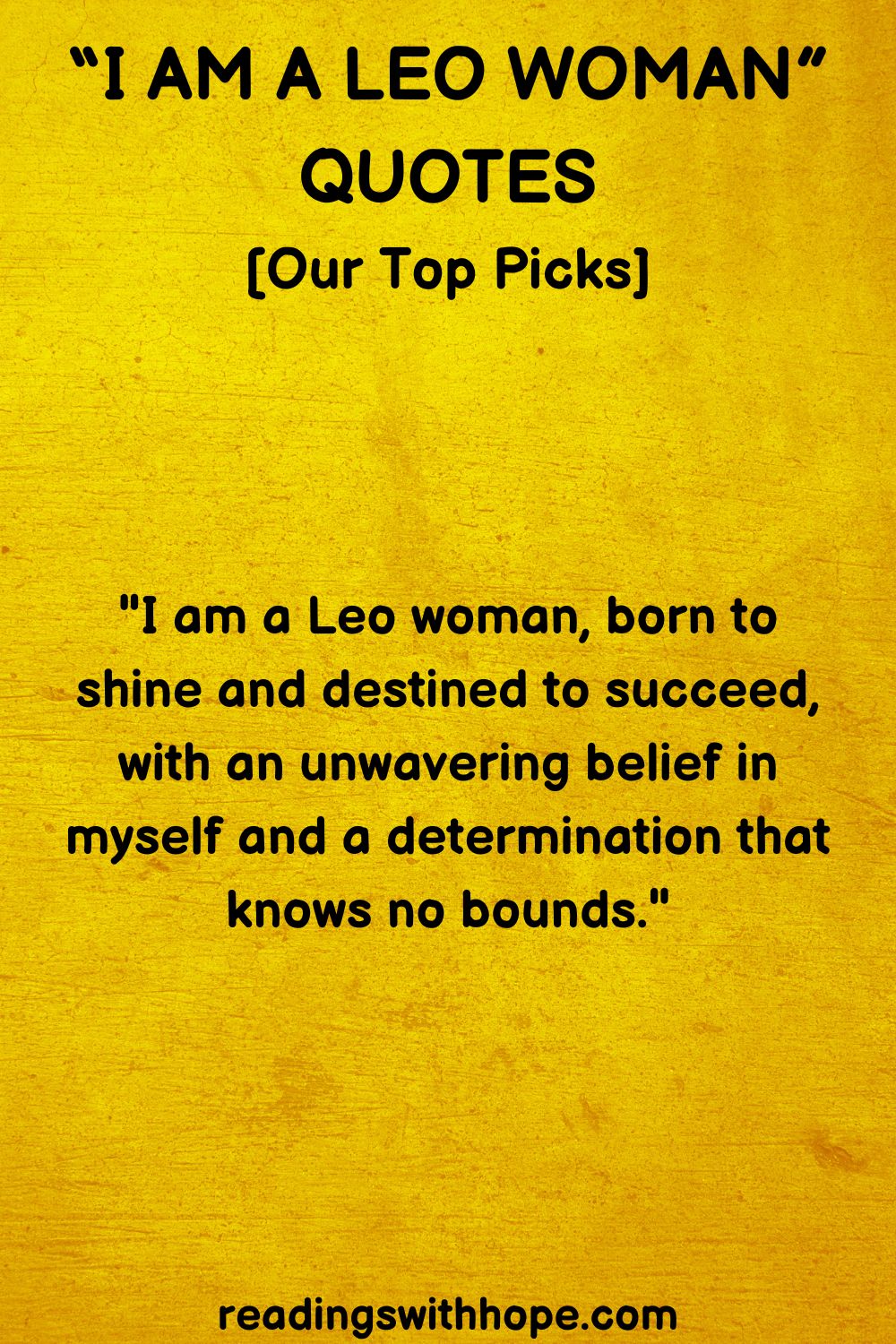 I am a Leo Woman Quotes