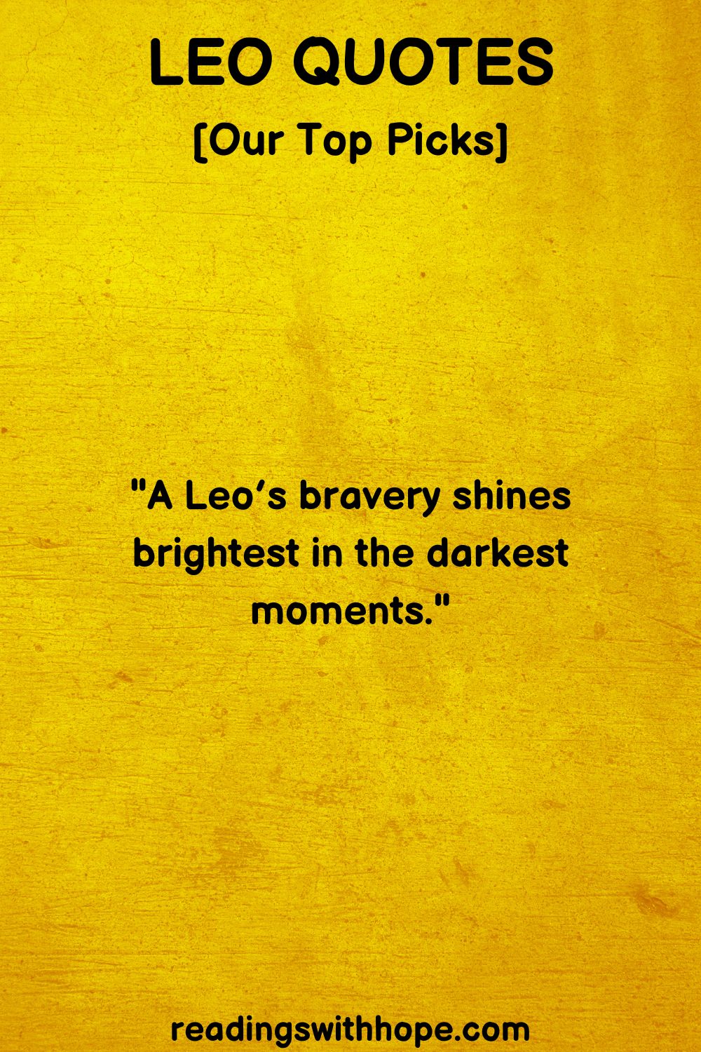 Leo Quotes