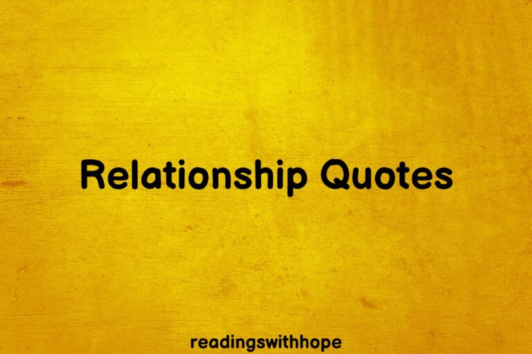 80 Relationship Quotes