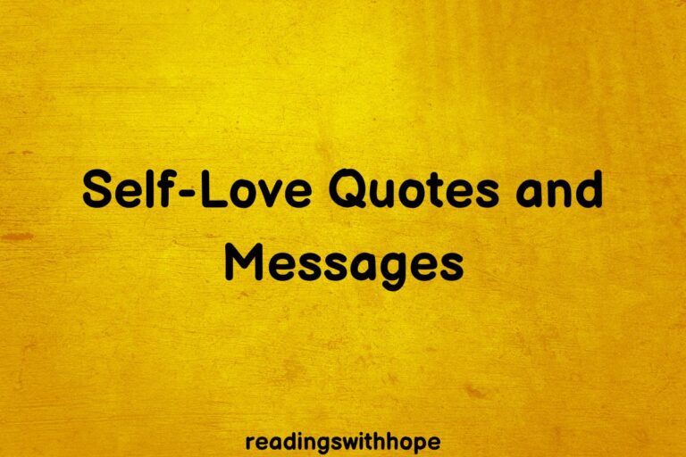 100 Self-Love Quotes and Messages