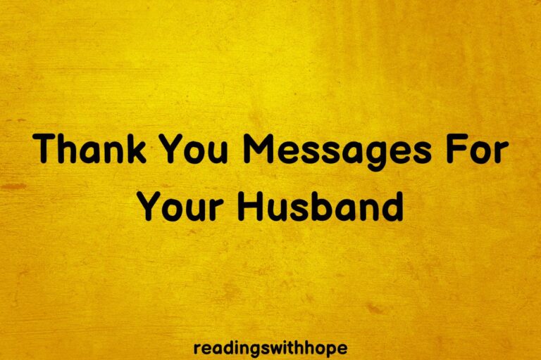 Featured Image With Text - Thank You Messages For Your Husband