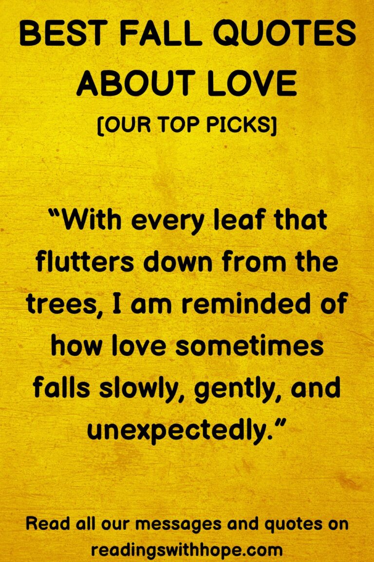 90 Fall Quotes About Love