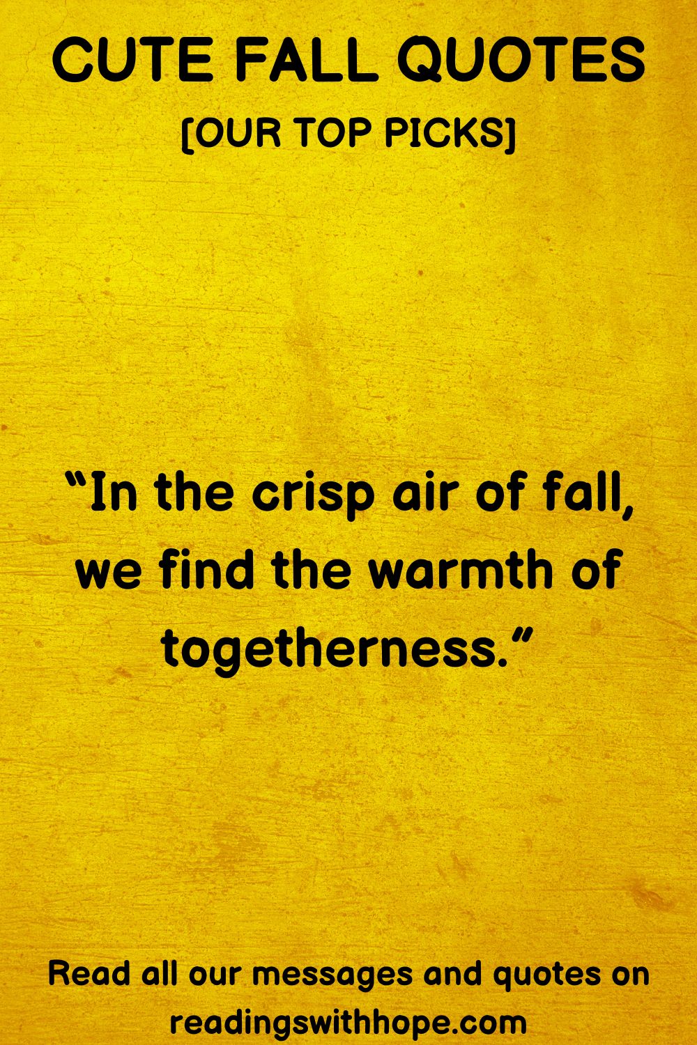 Cute Fall Quotes