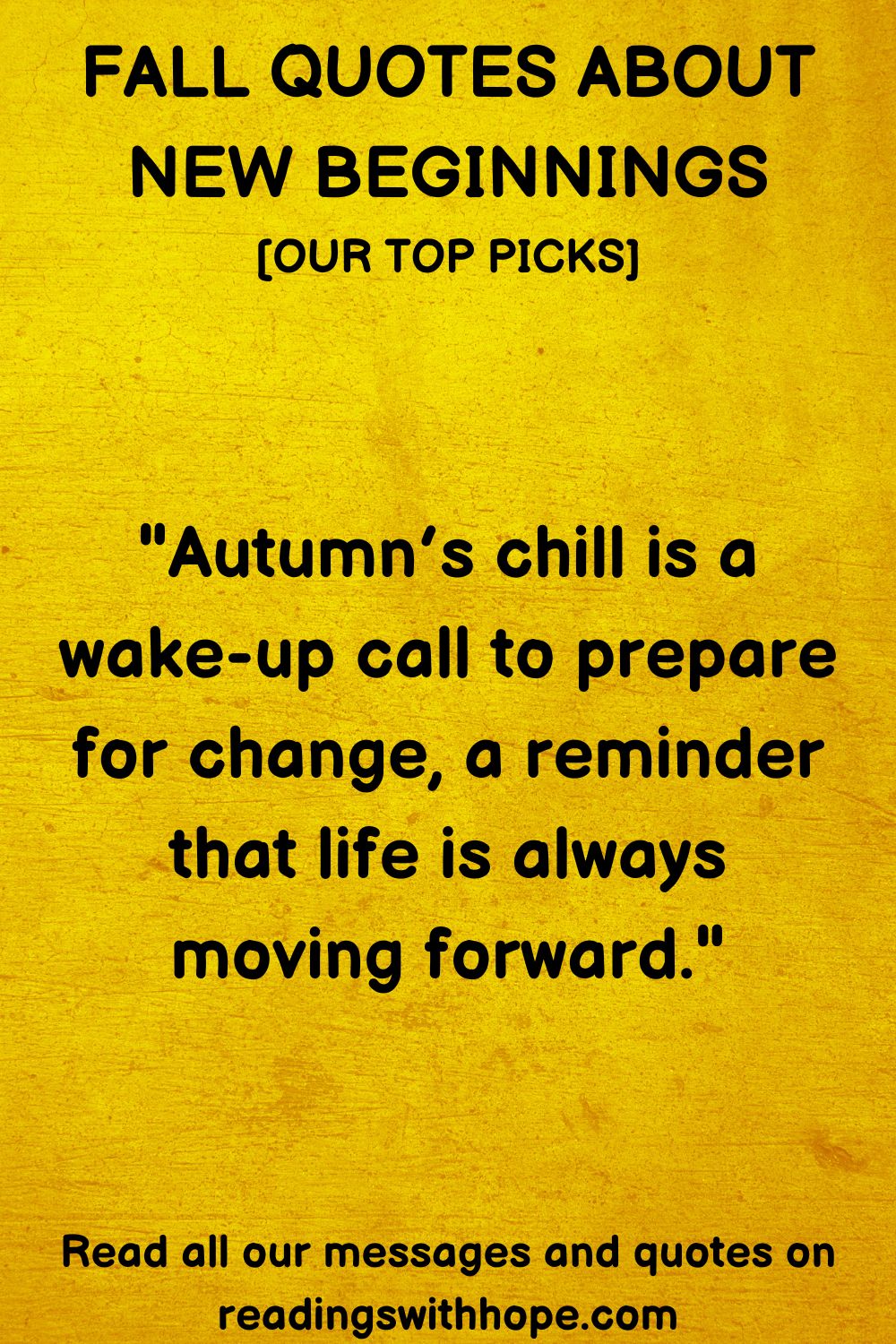 30 Fall Quotes About New Beginnings