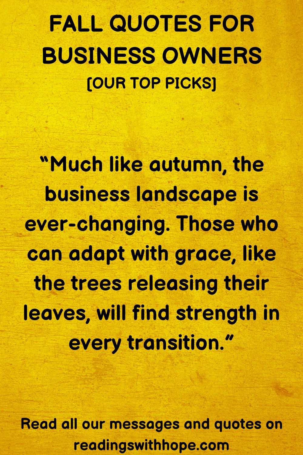 Fall Quotes For Business Owners