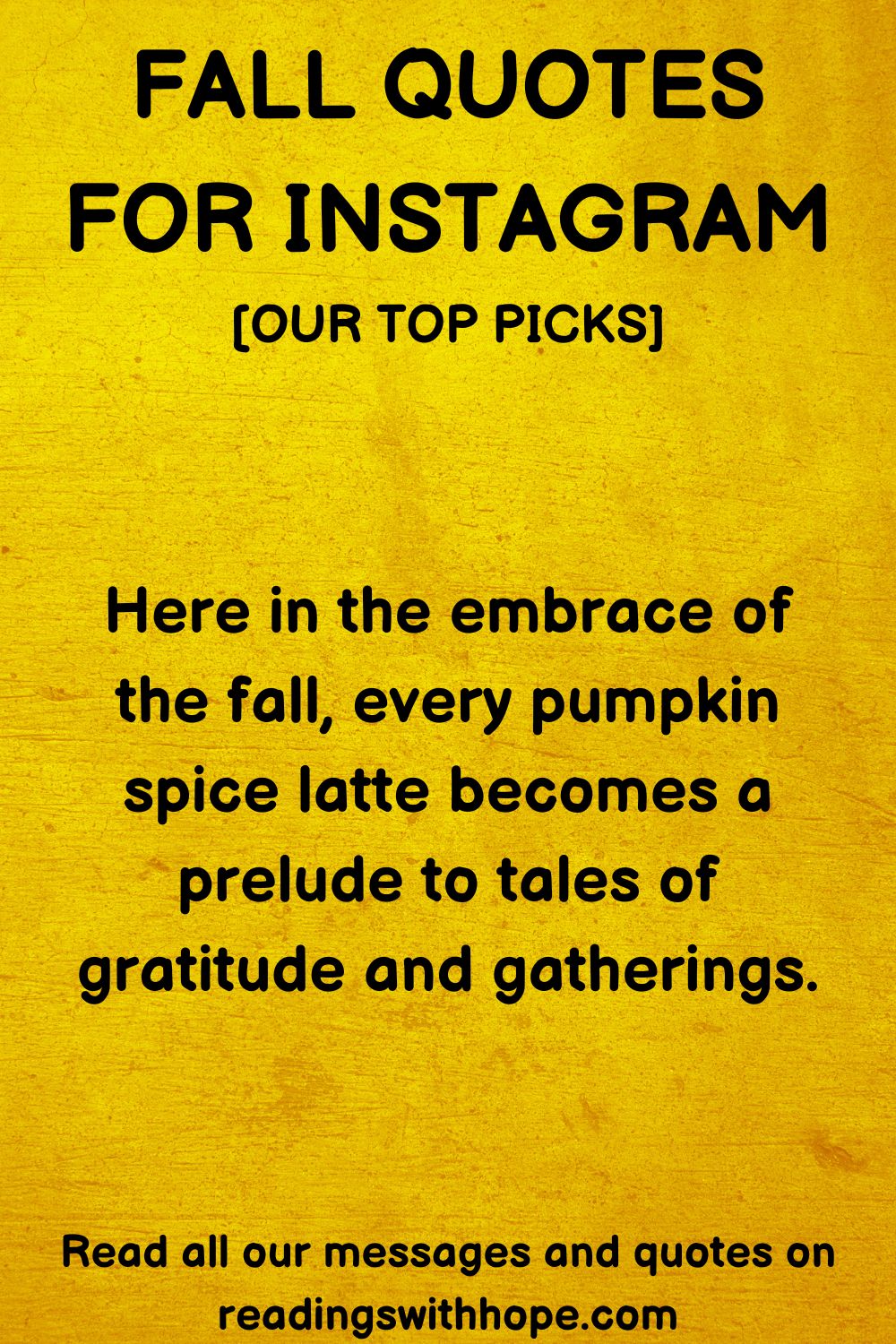 Fall Quotes For Instagram