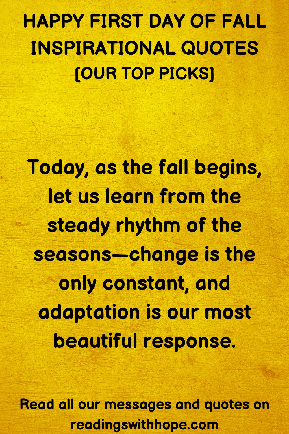 Happy First Day of Fall Inspirational Quotes