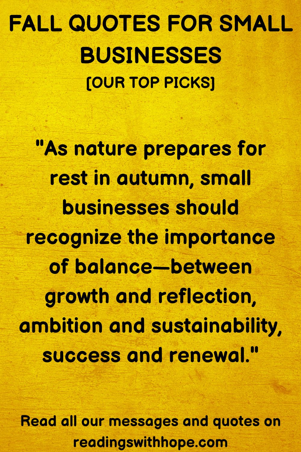 Fall Quotes For Small Businesses