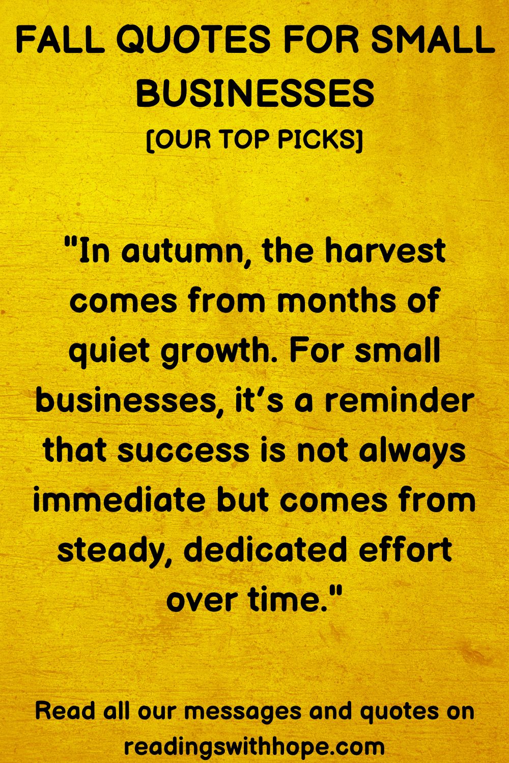 Fall Quotes For Small Businesses