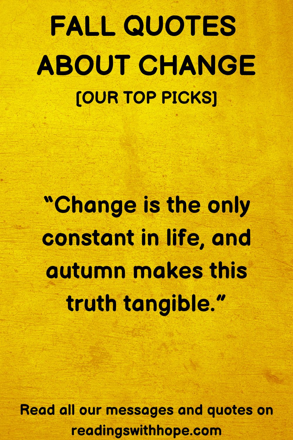 30 Fall Quotes about Change