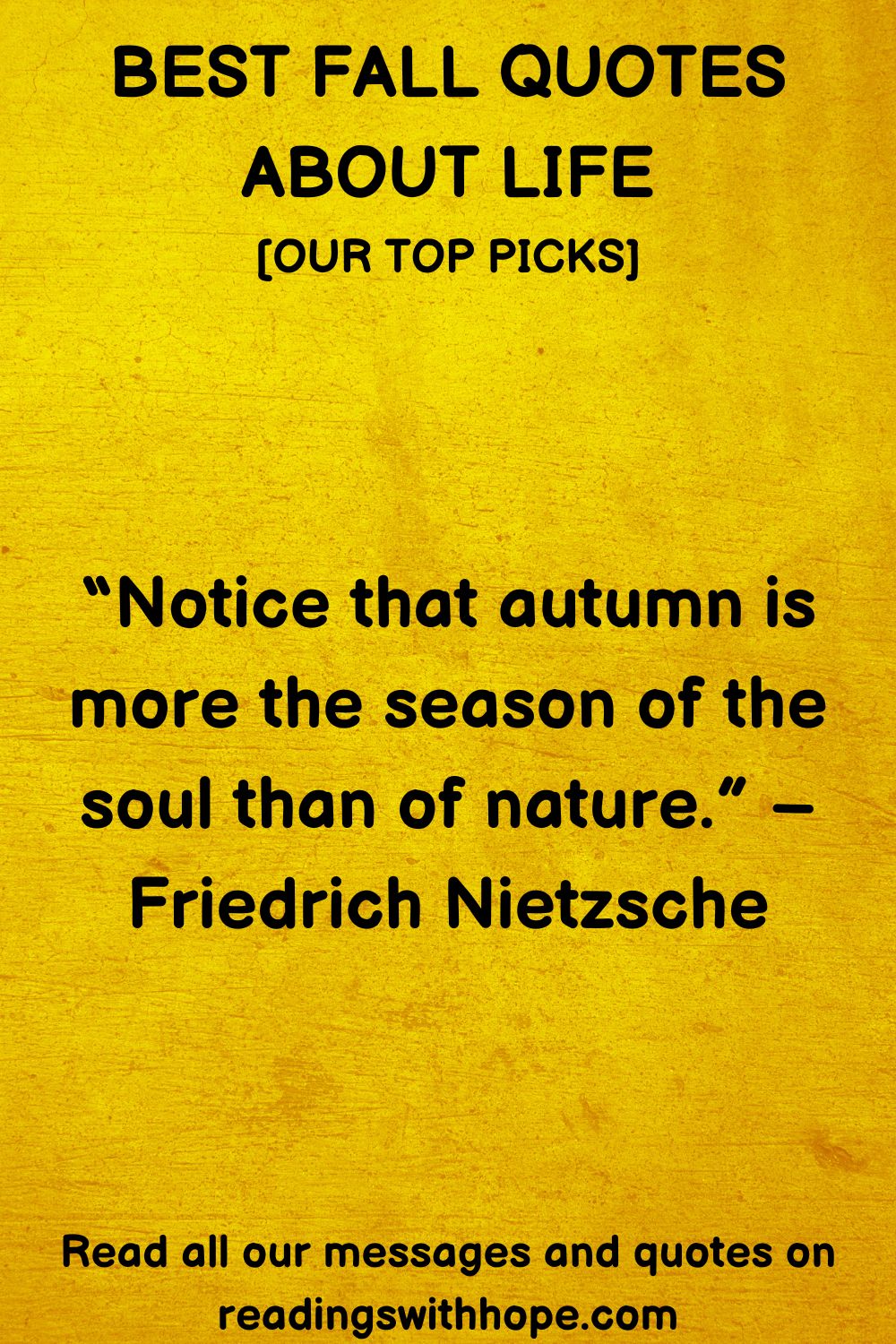 Best Fall Quotes About Life