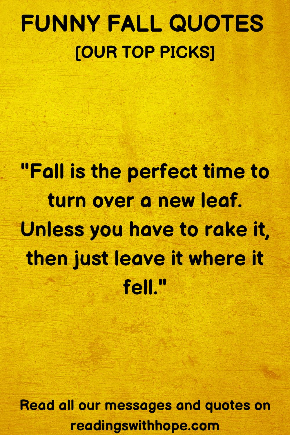 Funny Fall Quotes [Our Top Picks]