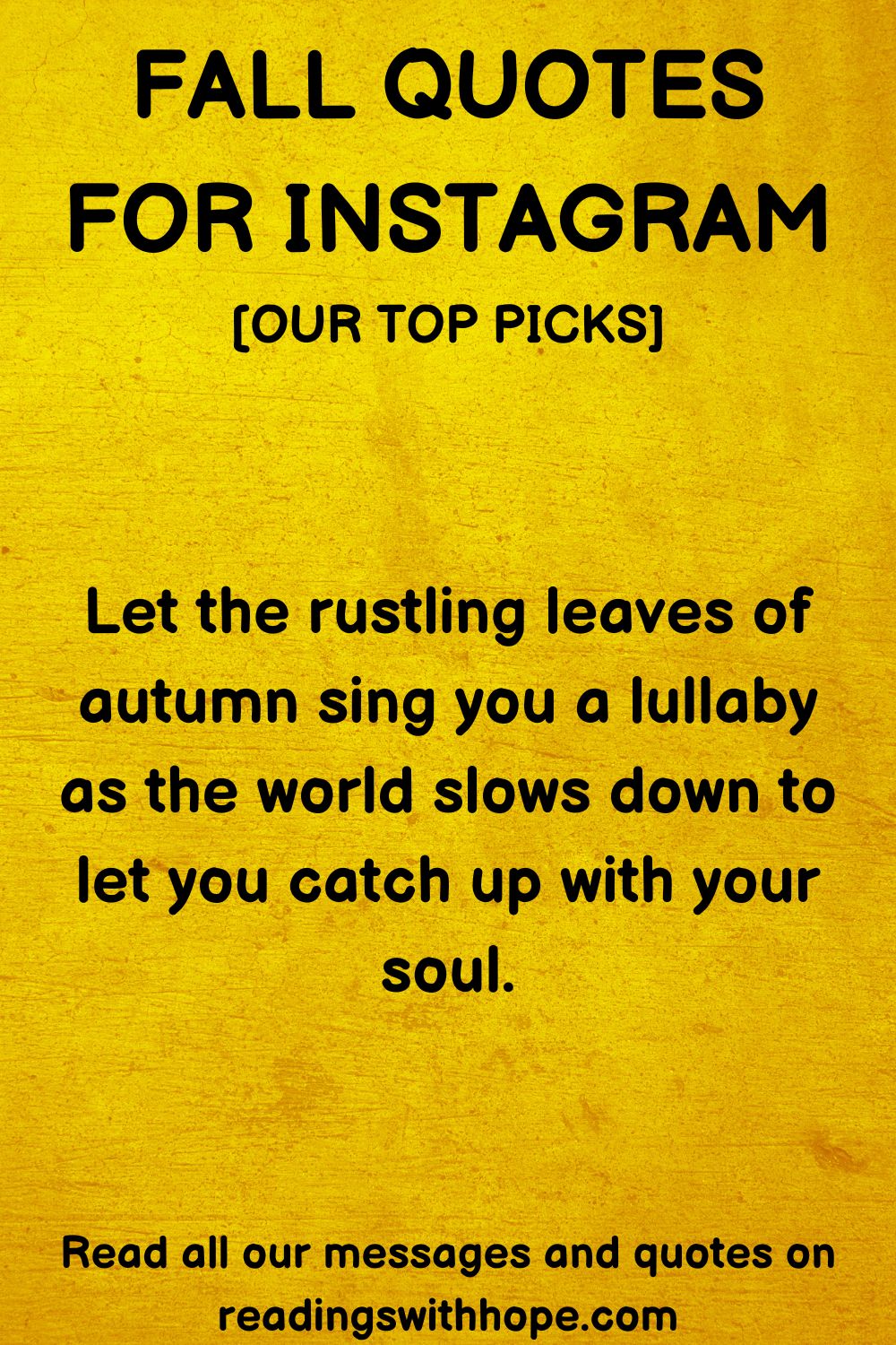 Fall Quotes For Instagram