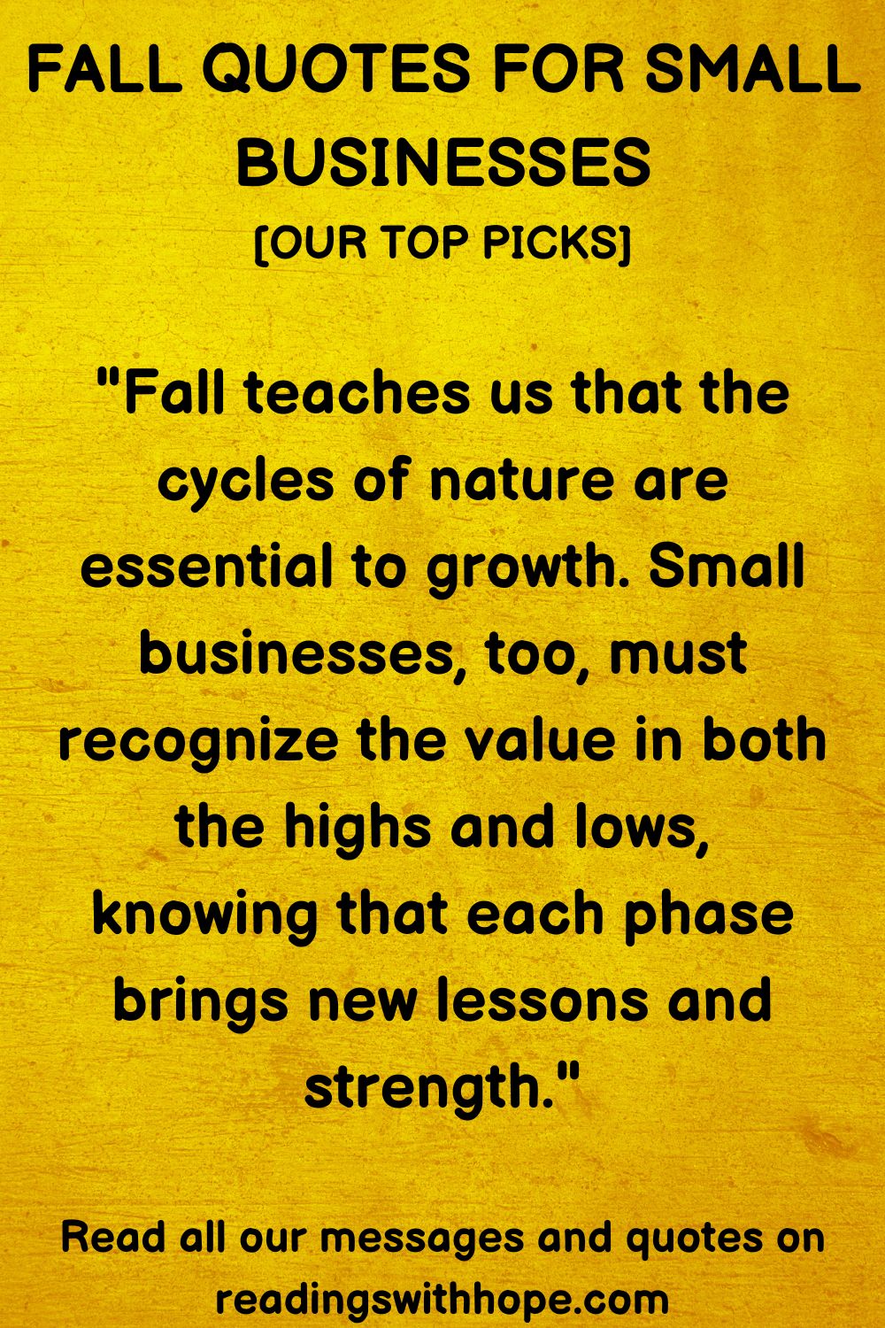 Fall Quotes For Small Businesses