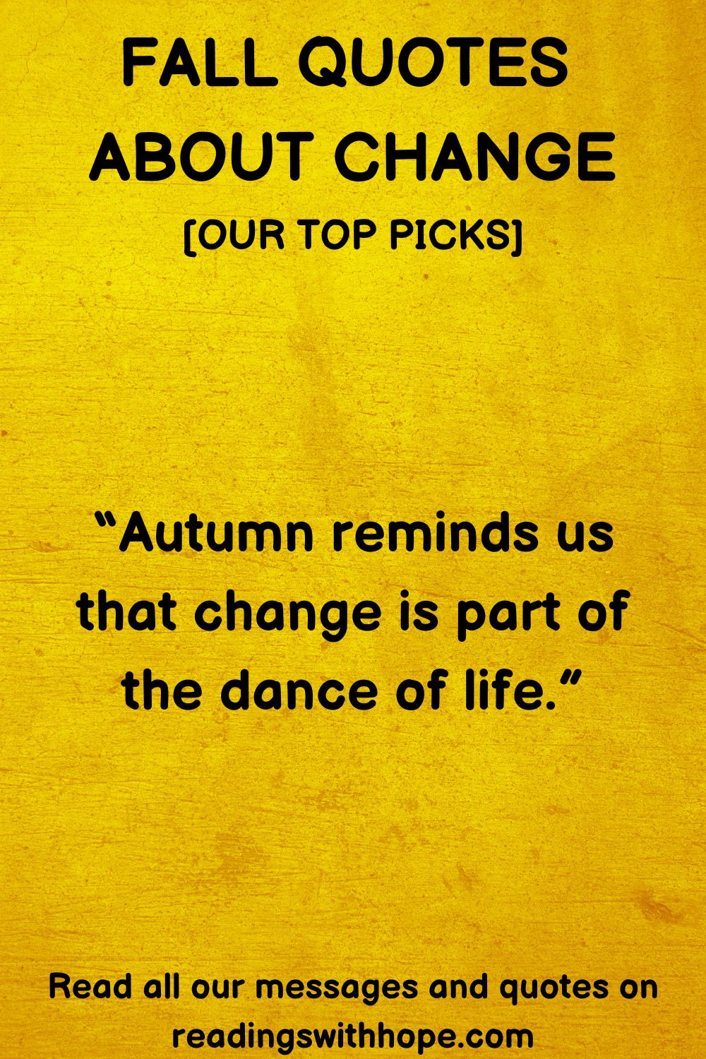 30 Fall Quotes about Change