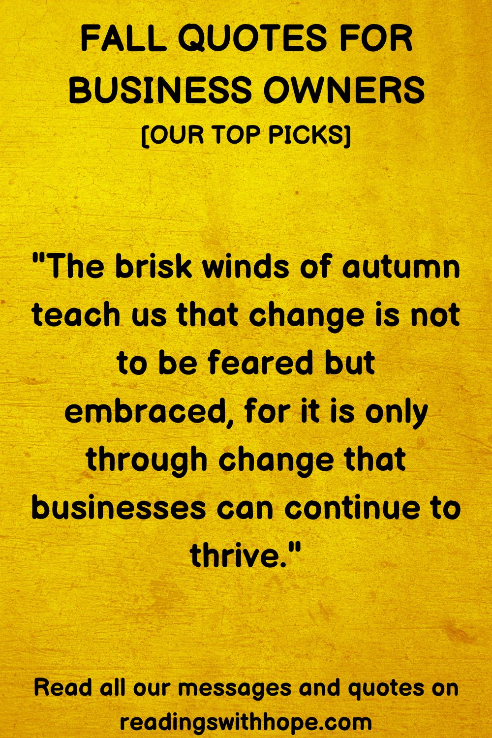 Fall Quotes For Business Owners