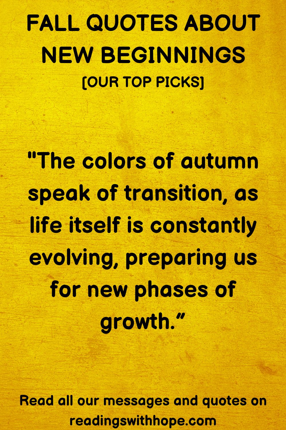 30 Fall Quotes About New Beginnings