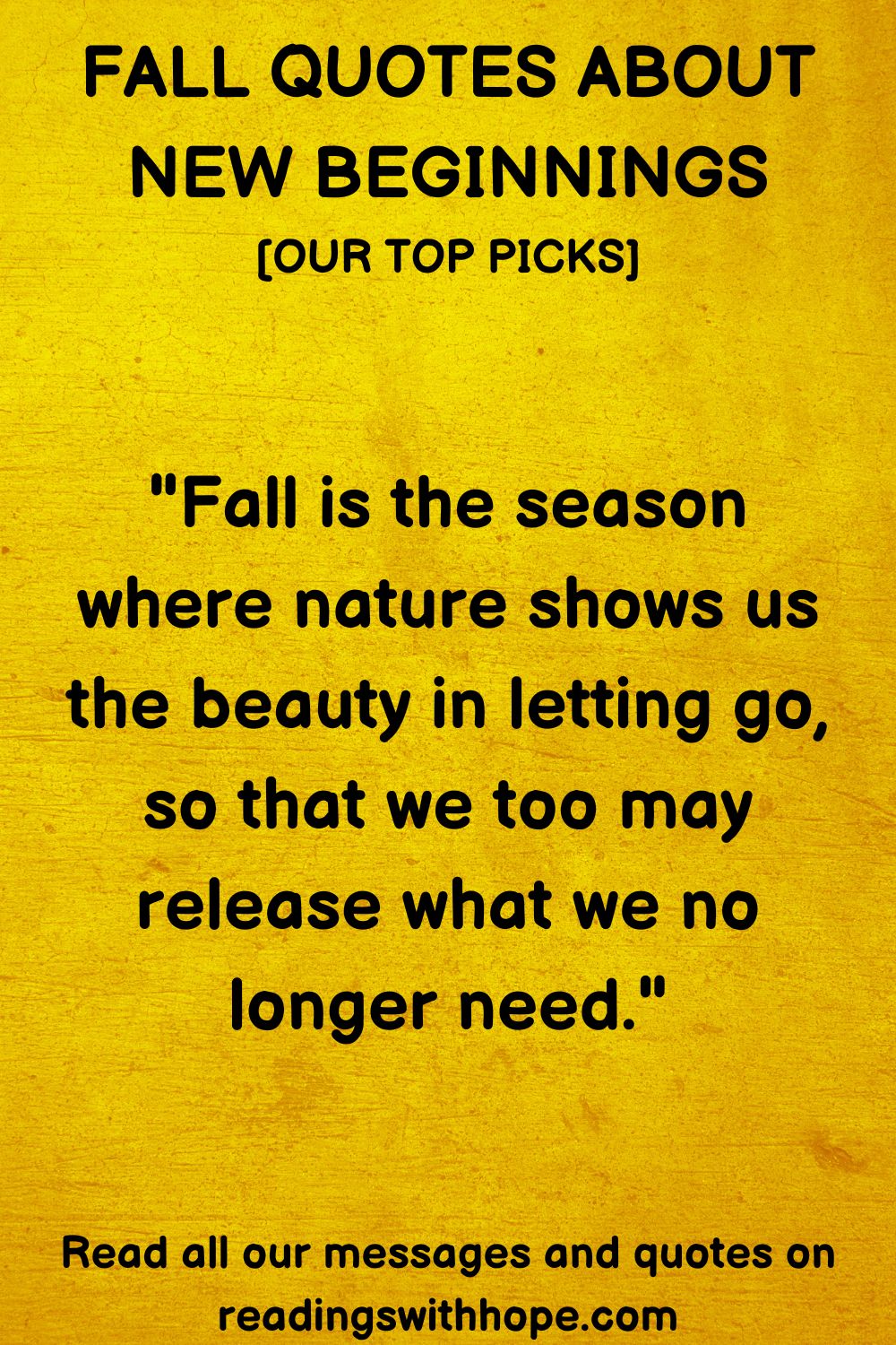 30 Fall Quotes About New Beginnings