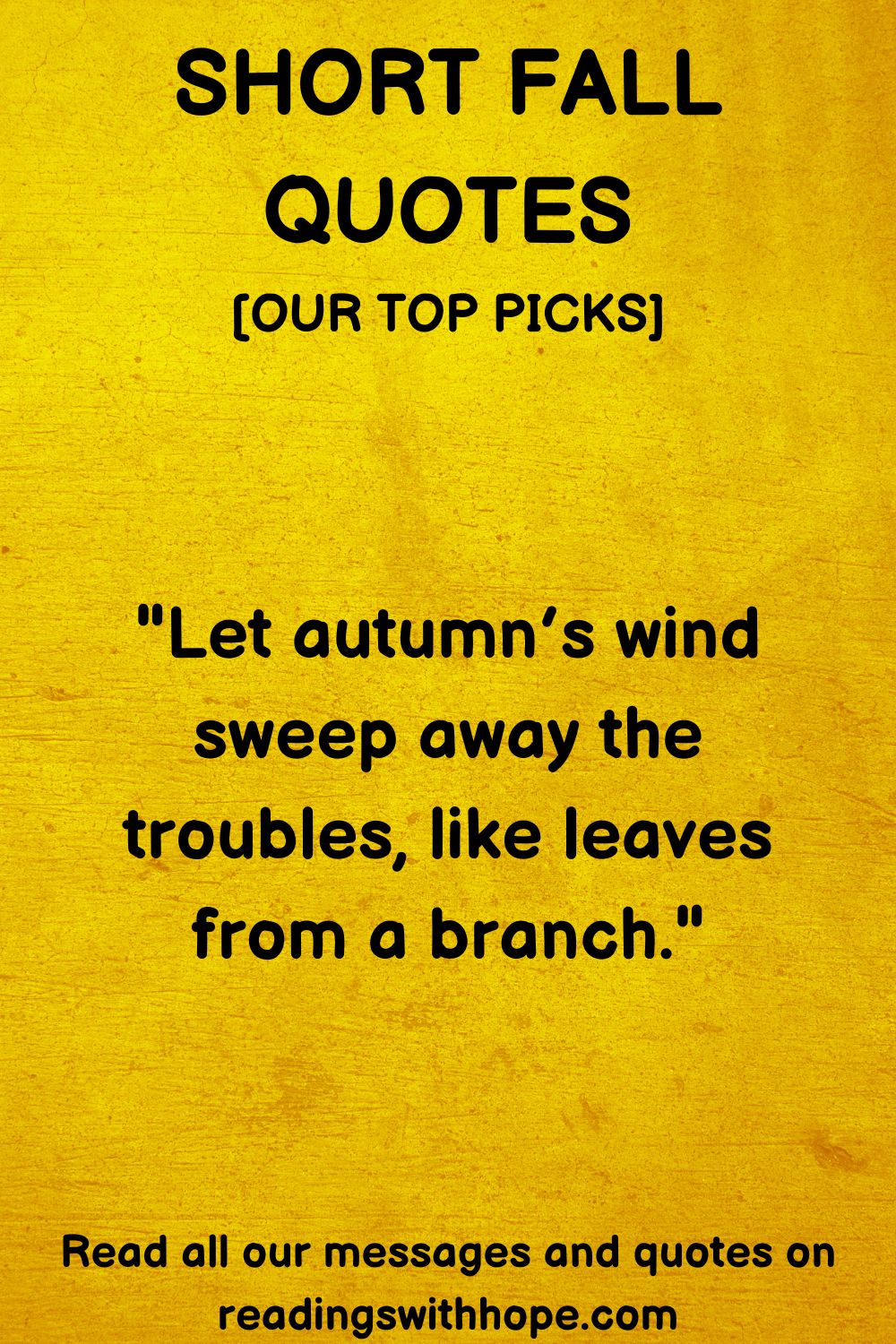 100 Short Fall Quotes