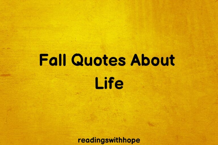 Featured Image with Text - Fall Quotes About New Life