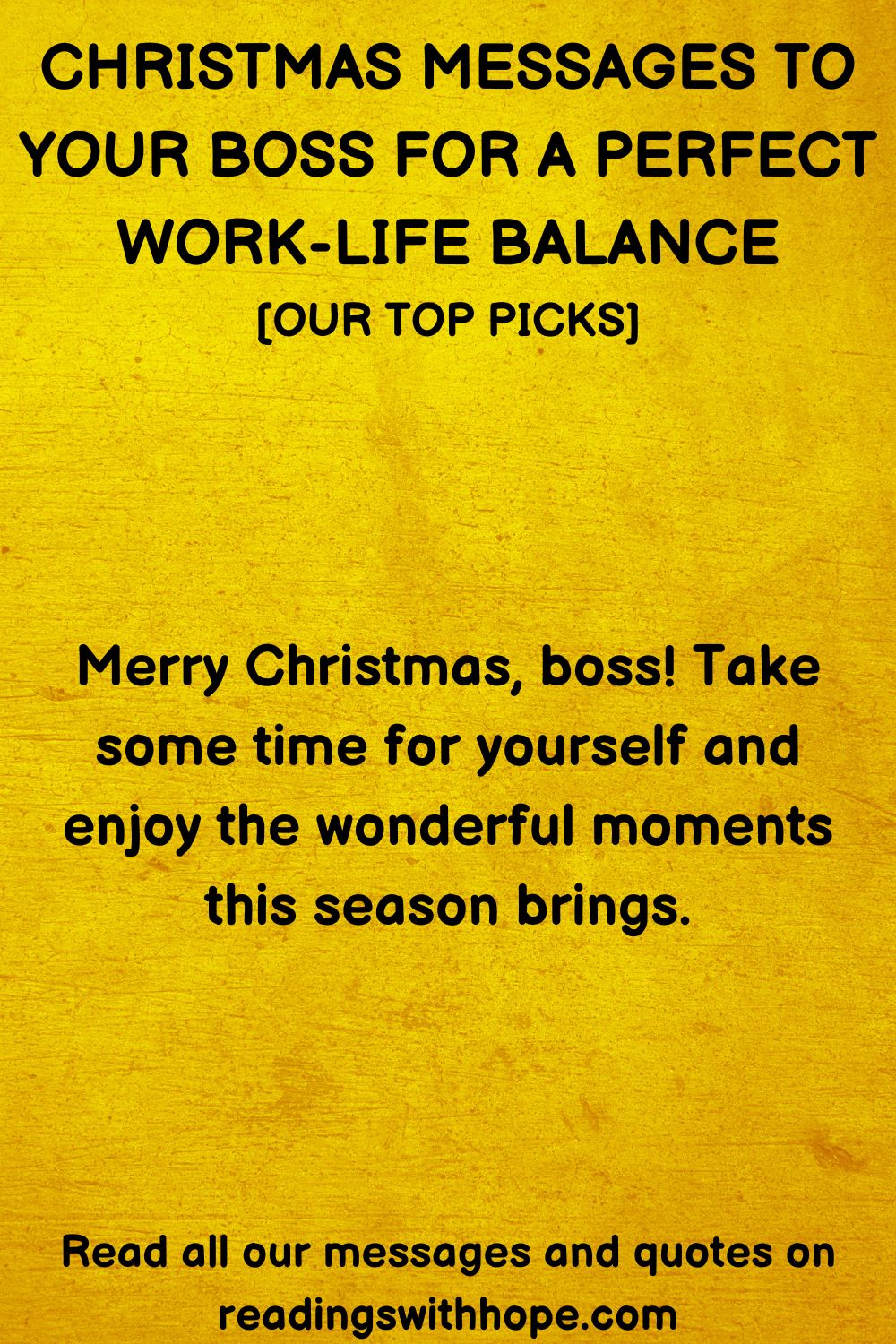 90 Christmas Messages For Your Boss