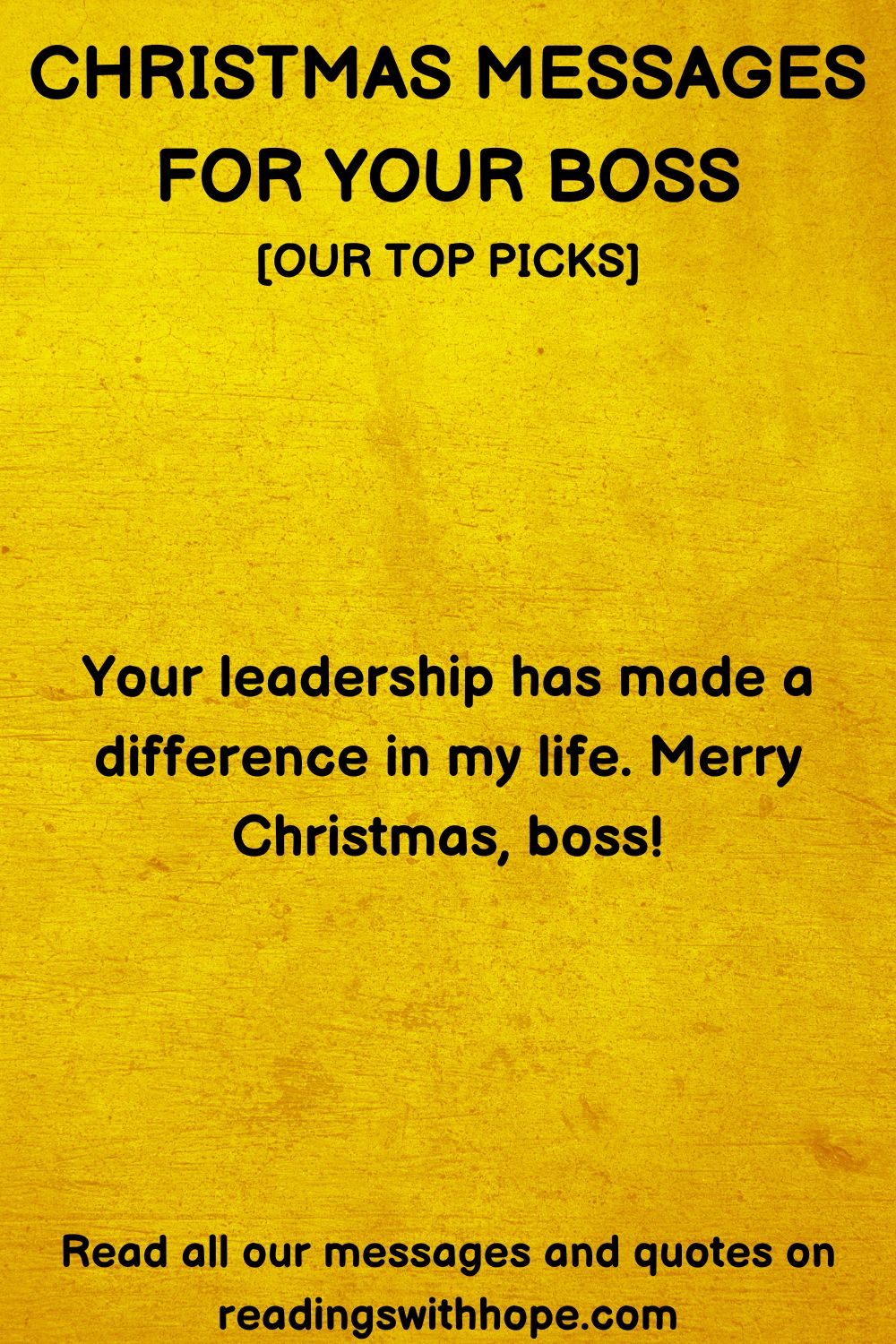 90 Christmas Messages For Your Boss